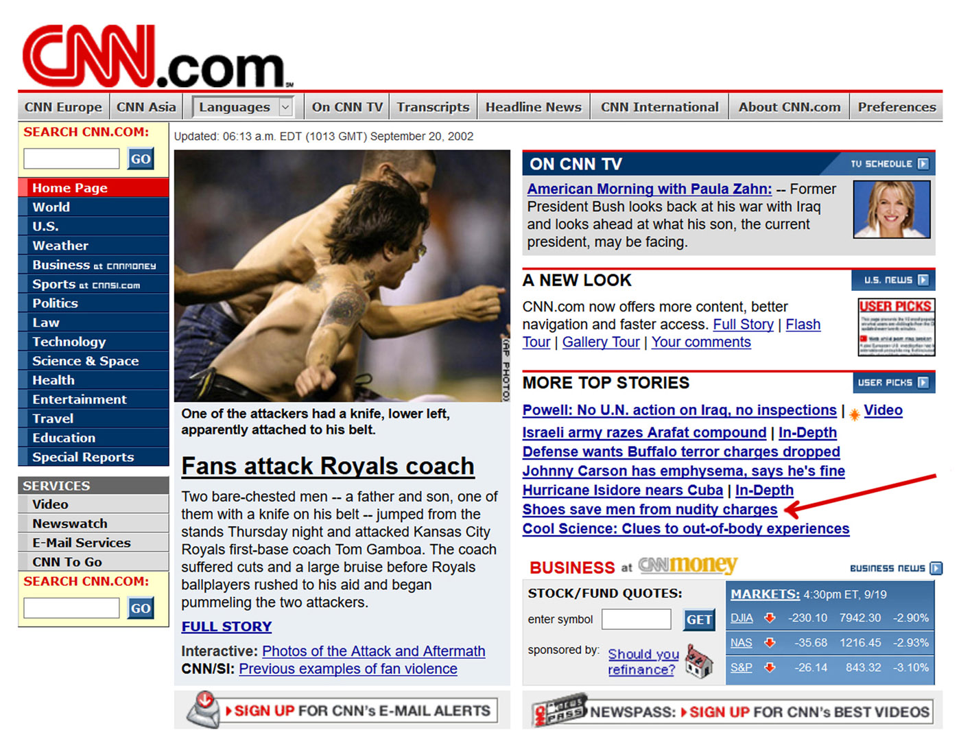 CNN.com 2002-09-20 - Simm convinces prosecutors to drop nudity charges against Pride marchers pt1